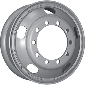 Asterro M18DS32-1756 6.75x17.5 6*205 ET122 DIA161 Silver